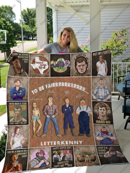 Letterkenny Canadian Comedy Series Inspired Quilt Bedding Set