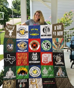 Letterkenny Figure It Out For Fans Quilt Bedding Set for Comedy Fans