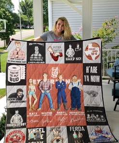 Letterkenny Figure It Out Signature Quilt Blanket - Perfect for Fans of Letterkenny