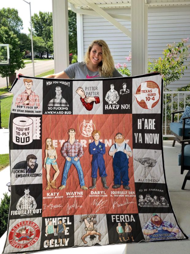 Letterkenny Figure It Out Signature Quilt Blanket - Perfect for Fans of Letterkenny