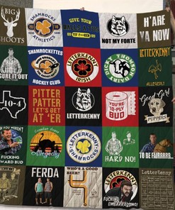 Letterkenny Inspired Quilt Blanket for Bedding Set - Perfect for Any Fan