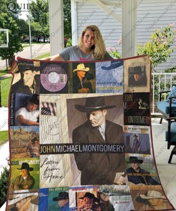 Letters From Home John Michael Montgomery For Fans Ver Collection Quilt Bedding Set for Country Music Fans