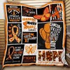 Leukemia Awareness Quilt Bedding Set for Supporting Cancer Patients