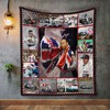 Lewis Hamilton F1 Racing Quilt Bedding Set for Fans