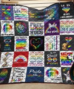 Lgbt I Licked It So It's Mine Quilt Bedding Set for Pride Celebrations