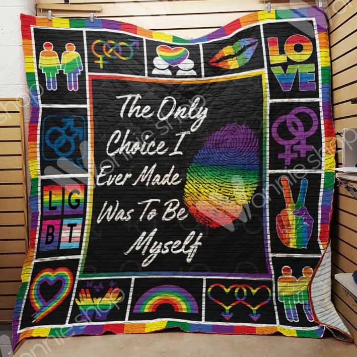 Lgbt Quilt Blanket - A Reminder That Love is Love