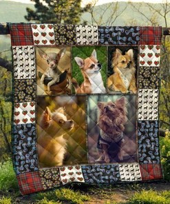 Life Chihuahua Quilt Blanket for a Cozy Night's Sleep with Your Dog