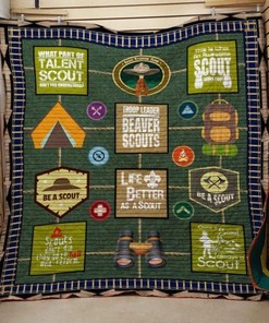 Life is Better as a Scout Quilt Bedding Set - Perfect for Outdoorsy Types
