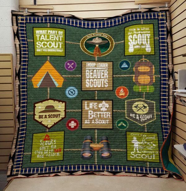 Life is Better as a Scout Quilt Bedding Set - Perfect for Outdoorsy Types