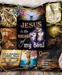 Life's Roughest Storms - Religious Quilt Bedding Set