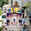 Lily Allen Albums Ver Collection Quilt Blanket - Enjoy The Best Of Lily Allen On A Comfy Quilt Blanket