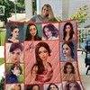 Lily Collins Illus Collection Vintage Quilt Bedding Set