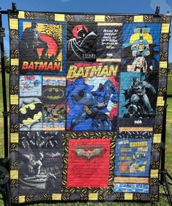 Limited Edition Batman M190704 Quilt Blanket DUP for Comic Book Fans