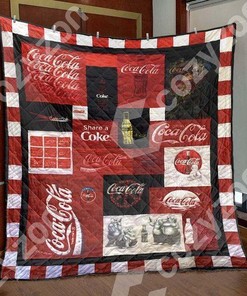 Limited Edition Coca Cola Quilt Blanket with Nostalgia Feel