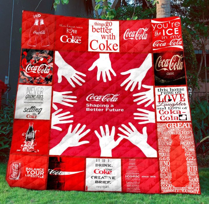 Limited Edition Coke Hvt110701 Quilt Blanket Unique Bedding Set