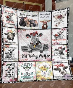 Limited Edition Cow M180705 Quilt Blanket for Collectors