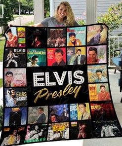 Limited Edition Elvis Presley Quilt Bedding Set for Fans
