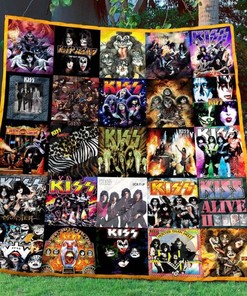 Limited Edition Kiss Tml120705 Quilt Blanket for Kiss Fans