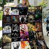 Limited Edition Korn Tml230709 Quilt Blanket with Hard Rock Artwork