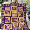 Limited Edition Lsut B100728 Quilt Blanket with Vintage Style