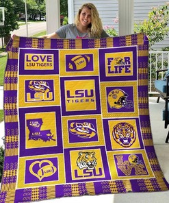 Limited Edition Lsut B100728 Quilt Blanket with Vintage Style