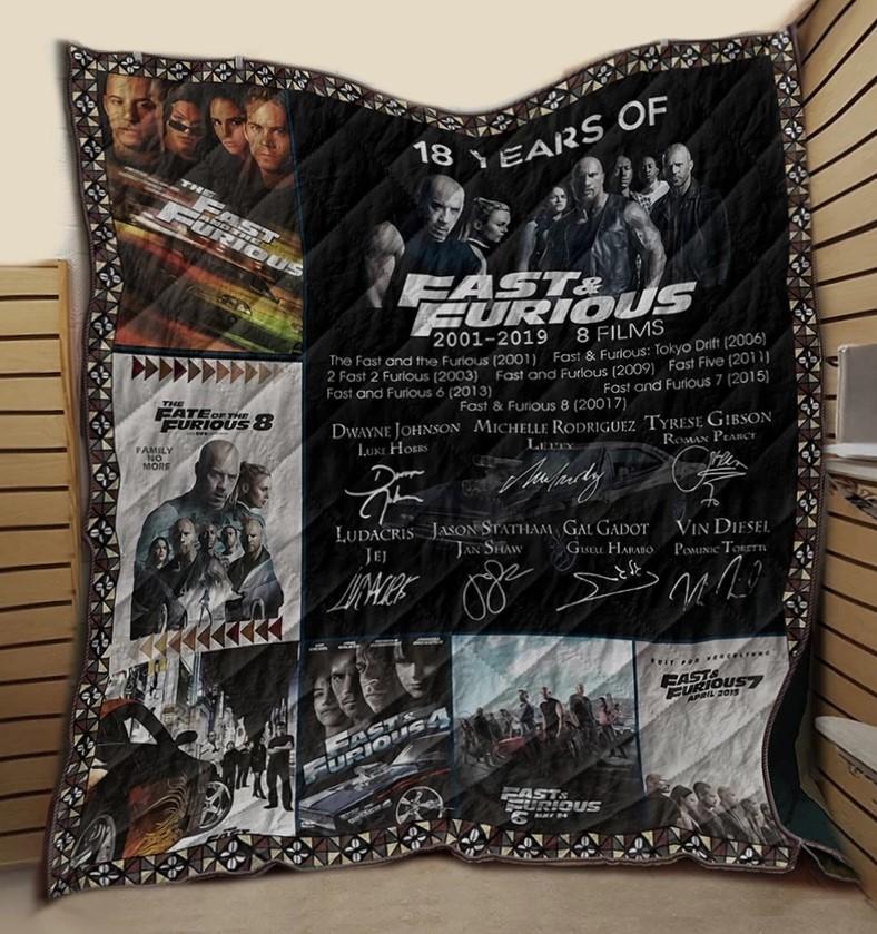 Limited Edition M290706 Fast And Furious Quilt Bedding Set