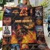Limited Edition M300702 Amon Amarth Quilt Bedding Set with Quilt Blanket, Perfect Gifts for Music Lovers