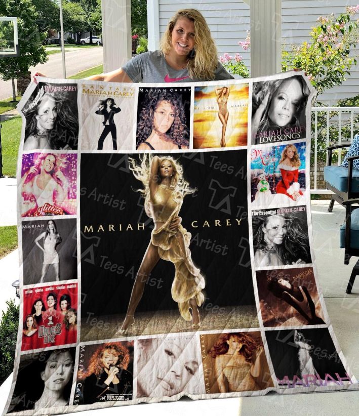 Limited Edition M310713 Mariah Carey Quilt Blanket - Collectible Item for Fans