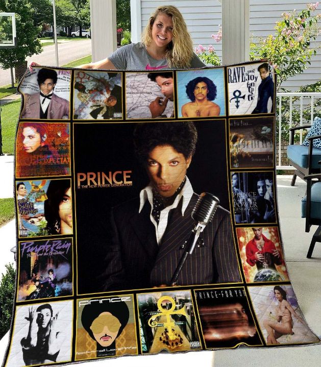 Limited Edition Prince Quilt Bedding Set - Collector's Item For Prince Fans