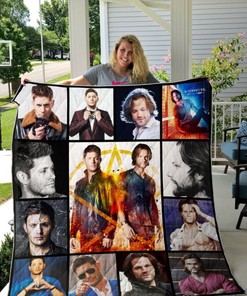 Limited Edition Supernatural Winchester Quilt Blanket - Show your love for Supernatural quilt blanket.