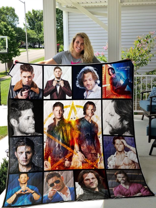 Limited Edition Supernatural Winchester Quilt Blanket - Show your love for Supernatural quilt blanket.