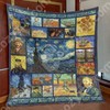 Limited Edition Vincent Van Gogh Quilt Bedding Set for Art Collectors