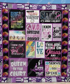 Limited Edition Volleyball Quilt Bedding Set for Sports Fans