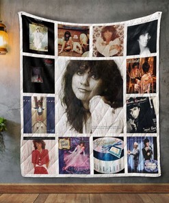 Linda Ronstadt Album Covers Quilt Blanket for Pop Music Lovers