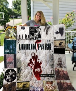 Linkin Park Collected Quilt Blanket for Rock Music Fans