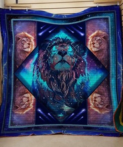 Lion Constellation Quilt Bedding Set with Animal Designs