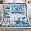 Lion To My Daughter I Want You To Believe Quilt Bedding Set - The Perfect Gift From Father To Daughter