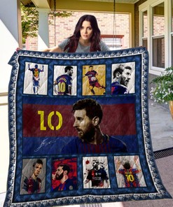 Lionel Messi Quilt Blanket - Lionel Messi Fans Will Love this Quilt Bedding Set