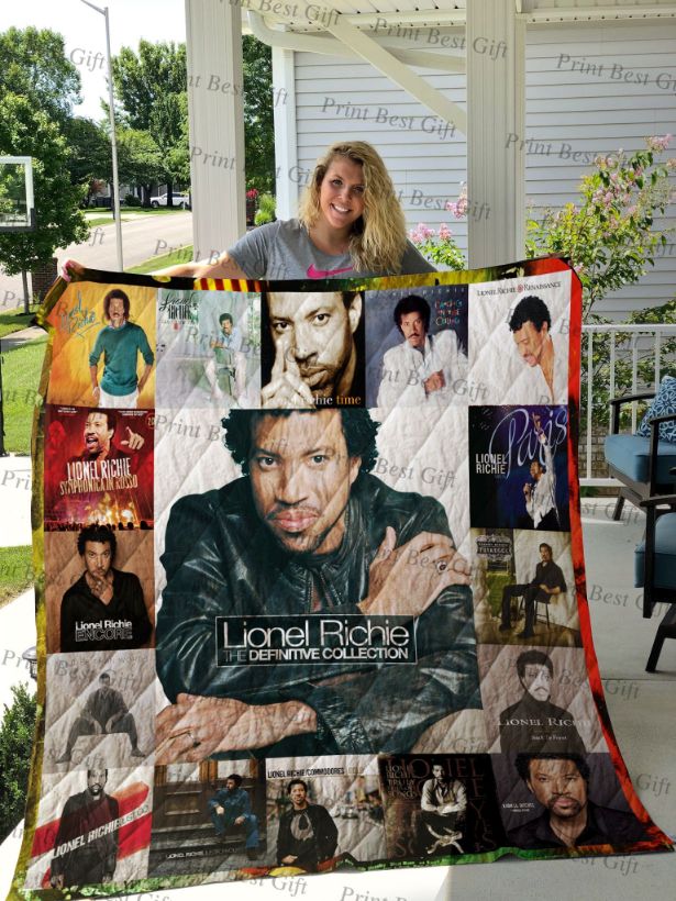 Lionel Richie Albums Vintage Quilt Blanket for Fans