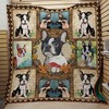 Little Boston Terrier Quilt Blanket Ver.2 - Perfect Gift for Boston Terrier Lovers