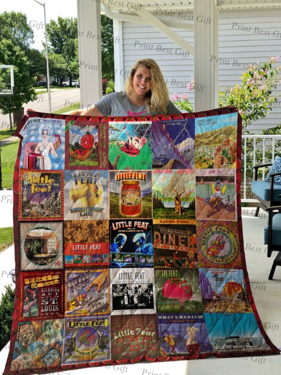 Little Feat Albums Cover Poster Ver Collected Quilt Blanket