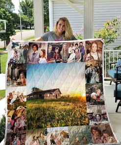 Little House On The Prairie Quilt Blanket 01071 DUP with Quilt Bedding Set Vintage