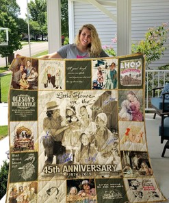 Little House The Prairie All Season 45th Anniversary Quilt Bedding Set for TV Show Fans