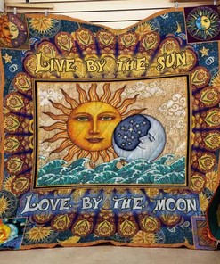 Live By The Sun Hippie Quilt Bedding Set: Every Day is a New Adventure