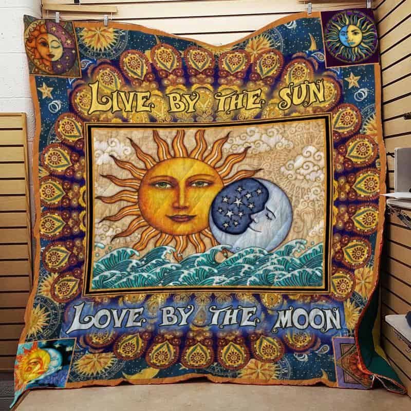 Live By The Sun Hippie Quilt Bedding Set: Every Day is a New Adventure