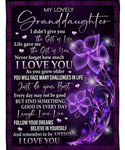 Live, Laugh, Love Quilt Bedding Set for Granddaughter from Grandma