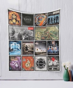 Live Music Quilt Blanket for Music Lovers