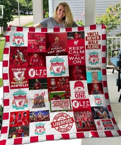 Liverpool B020608 Quilt Bedding Set for Sports Fans