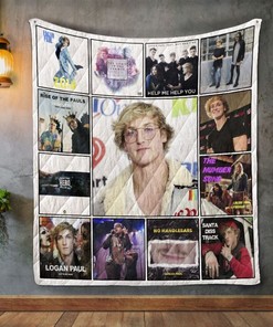 Logan Paul Album Covers Quilt Blanket - Maverick for Fans