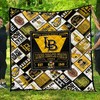 Long Beach State 49ers Collection Collected Ncaa Quilt Bedding Set - A Must Have for Fans of All Ages